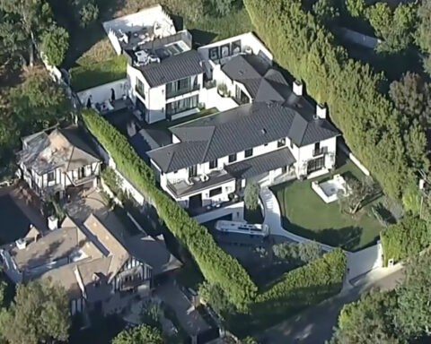 Multiple gunshots fired near Rihanna’s LA home and a woman is taken into custody