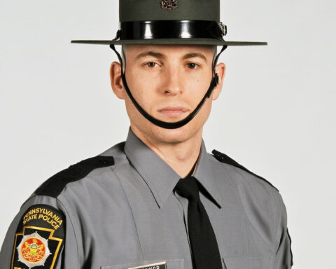 Pennsylvania state police trooper shot and killed in a traffic stop, authorities say