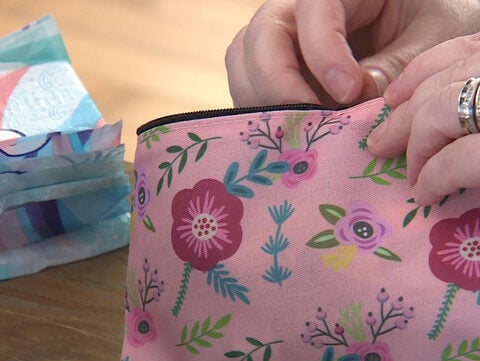 Westbrook mom collects, donates feminine products to Maine girls