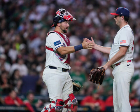Cal Raleigh says there's no beef with Seattle teammate Randy Arozarena after WBC handshake snub