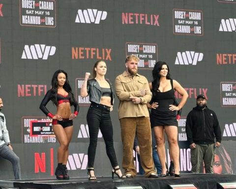 Ronda Rousey says her double-comeback bout with Gina Carano is the biggest fight in MMA right now