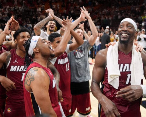 Bam! Heat's Adebayo scores 83 points, 2nd only to Wilt Chamberlain in NBA history