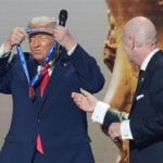 Iran’s sports minister says the country can’t take part in the World Cup because of US attacks