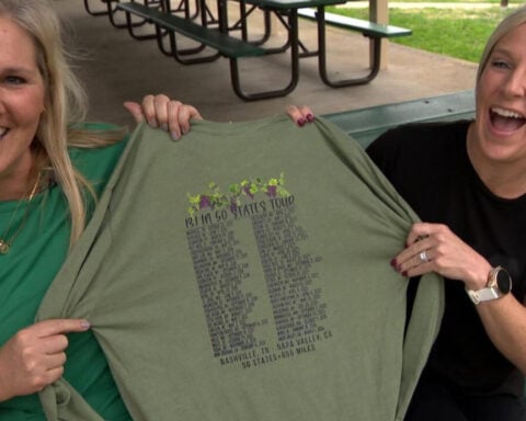 With the help of a friend, woman living with cancer completes marathon in all 50 states