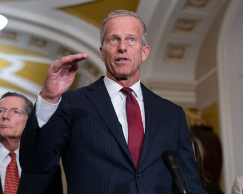 Under pressure from Trump, Republicans plan long talkathon on voting bill