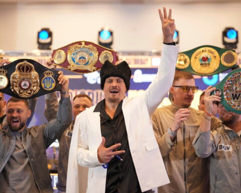 'Complete absurdity:' Usyk hits out at softening stance toward Russian athletes, plans Fury fight