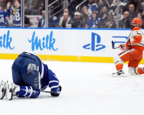 Radko Gudas faces up to a 5-game suspension for kneeing and injuring Auston Matthews