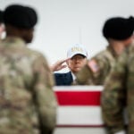 Trump fundraising email uses photo from soldiers’ dignified transfer and promises ‘private national security briefings’