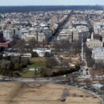 The White House wants to build an underground center to provide security screening for visitors