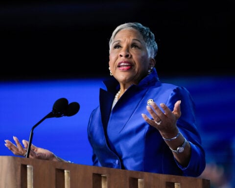 A seat at the table, but no vote yet for a Democratic lawmaker in the Kennedy Center board showdown