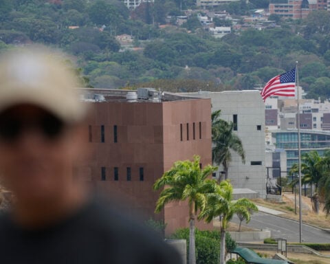 American flag raised at US Embassy in Venezuela for the 1st time since 2019