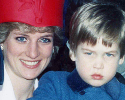 Prince William shares a post remembering his late mother Princess Diana on UK Mother's Day
