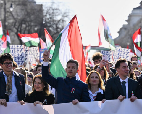 Orbán and challenger Magyar summon rival rallies in show of strength before Hungary's April election