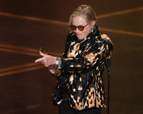 Amy Madigan wins Oscar for best supporting actress in ‘Weapons,’ 40 years after last nomination