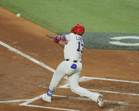 Junior Caminero hits Dominican Republic's record 15th home run of World Baseball Classic