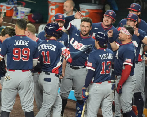 Henderson starts at third for US over Bregman, then homers in WBC