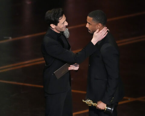 Michael B. Jordan wins best actor for ‘Sinners,’ taking home his first Oscar in popular victory