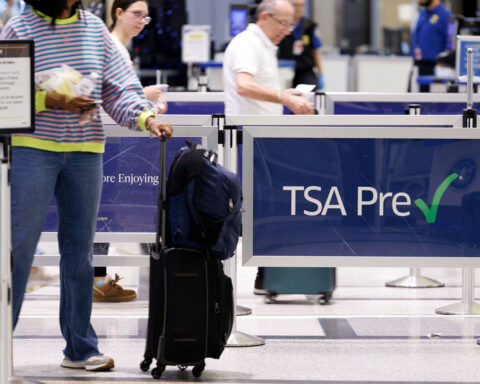Flyers face hourslong lines as TSA agents quit amid first weekend without full pay