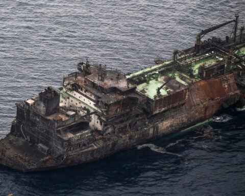 ‘Ticking time bomb’: Stricken Russian fuel tanker drifts near to Italian islands
