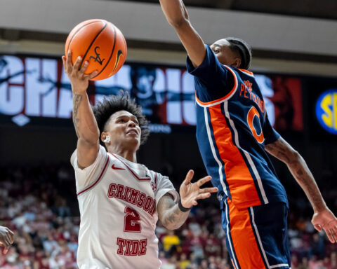 Alabama's Aden Holloway, the Tide's No. 2 scorer, is arrested on a felony drug charge
