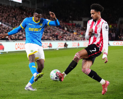 Igor Thiago celebrates Brazil call-up with goal in Brentford draw with Wolves