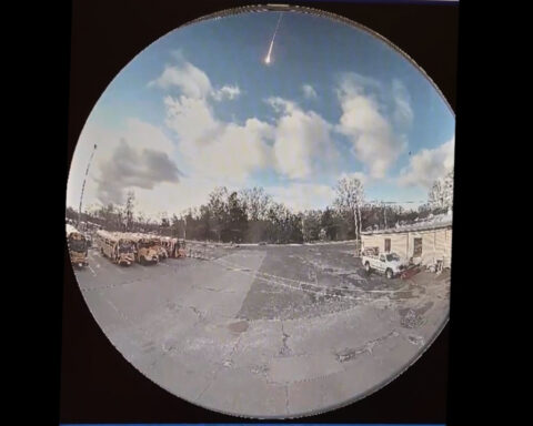 Seven-ton meteor that fell from the Cleveland sky could be seen several states away