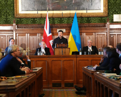 Zelenskyy and Starmer urge continuing support for Ukraine against Russia as Iran war steals focus