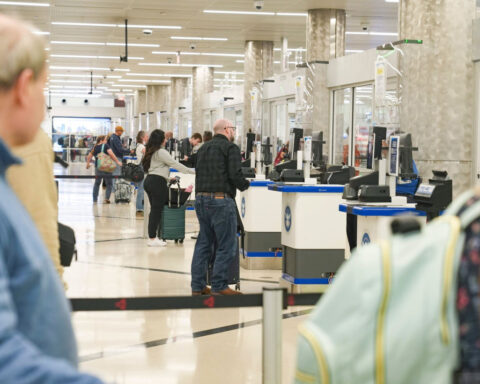 TSA workers face reality of working without pay as passengers unaware of the shutdown see long lines