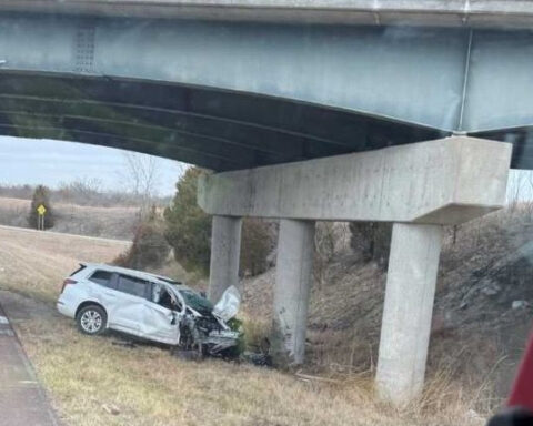 KCK firefighters search for Good Samaritan who saved driver from burning car