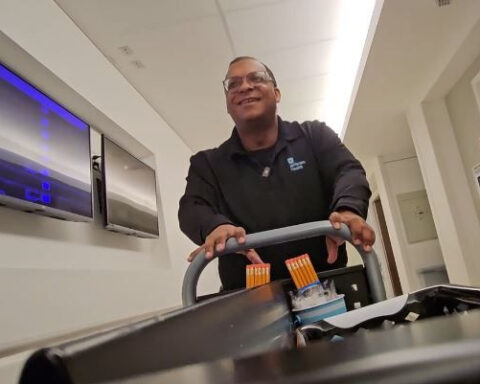 Hospital employee runs 'Wendell's Welcome Wagon' after life-changing accident
