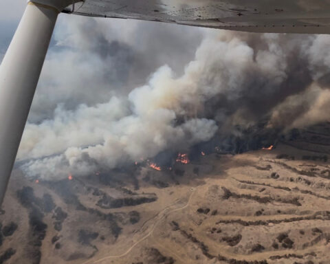 Nebraska wildfire fight drags into day 7 as winds ease, but danger still looms