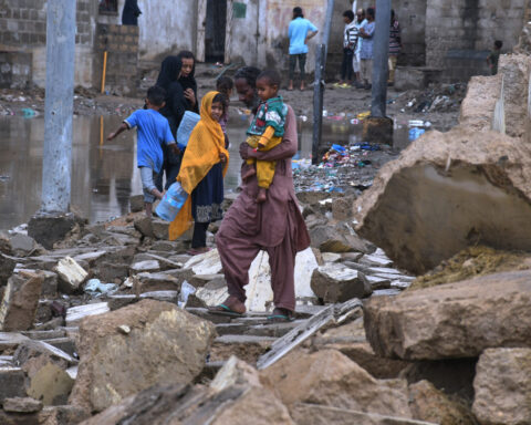 Overnight storm in Pakistan’s largest city, Karachi, kills at least 15 people and injures several