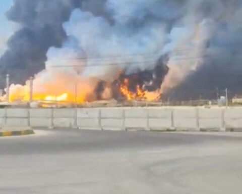Oil and natural gas prices are volatile following strikes on Middle East energy hubs