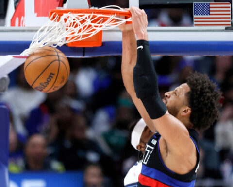 Pistons guard Cade Cunningham has collapsed lung, will be evaluated in 2 weeks