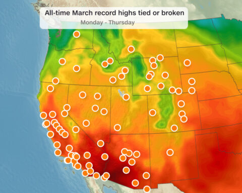 The US broke the all-time heat record for March. Yes, it’s climate change