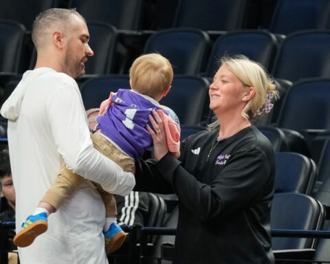 March Madness crosses paths with family time for High Point coaches with mom off to work