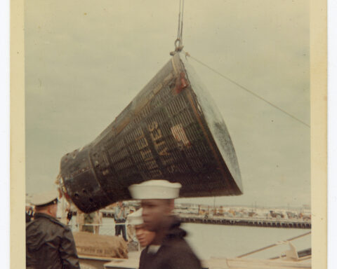 Newly discovered photos show astronaut Neil Armstrong after the Gemini 8 emergency