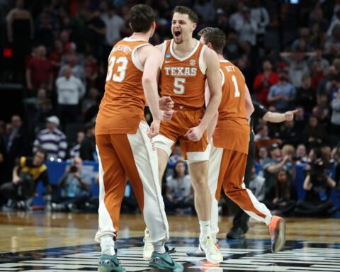 Texas goes from First Four to Sweet 16, beating Gonzaga 74-68 in March Madness
