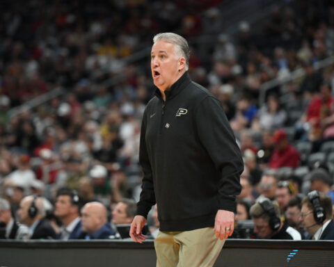 Fletcher Loyer stars as Purdue advances to 3rd straight Sweet 16, beating Miami 79-69
