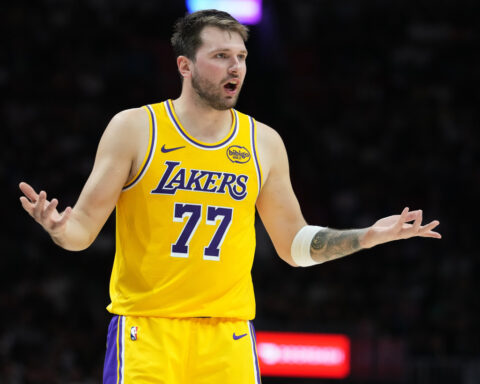 Lakers star Luka Doncic clear to play at Detroit after the NBA rescinds his 16th technical foul