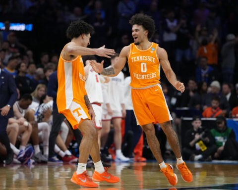 Tennessee reaches its 4th straight Sweet 16, beating Virginia 79-72 in March Madness