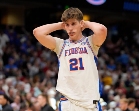 Defending champion Florida eliminated from March Madness by tougher, more physical Iowa team
