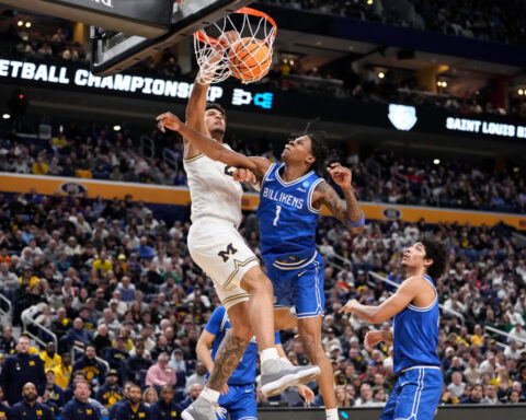 Yaxel Lendeborg finally finds the spotlight at Michigan in leading Wolverines to Sweet 16 berth