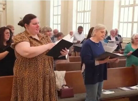 Local choir preparing for historic Normandy performance