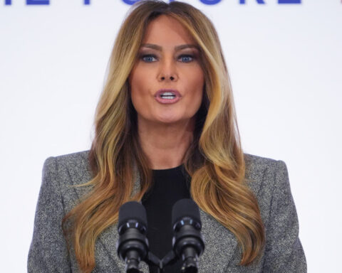 Melania Trump hosts world counterparts and tech reps to discuss children, education and technology