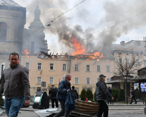 Russia fires nearly 400 drones at Ukraine with signs its spring offensive has started