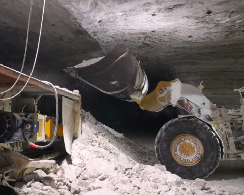 One of the largest salt mines in the world exists under Lake Erie