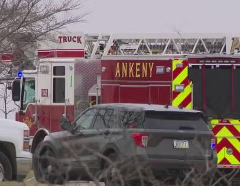 9 students hospitalized after car leaves pickup line, hops curb at Iowa school
