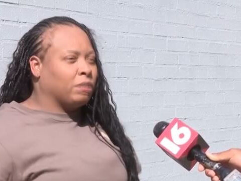 Woman says husband warned 'Give me a reason' before shooting her as son watched