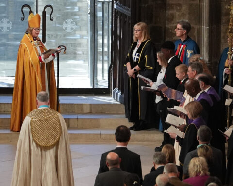 Cancer nurse turned archbishop celebrates election as first woman to lead Church of England